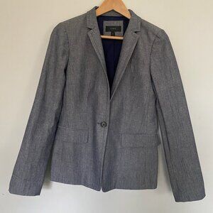 J.Crew Regent Chambray Blazer size 6